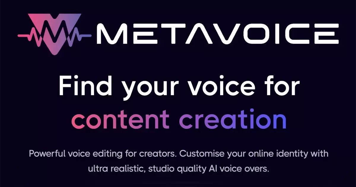 meta voice studio